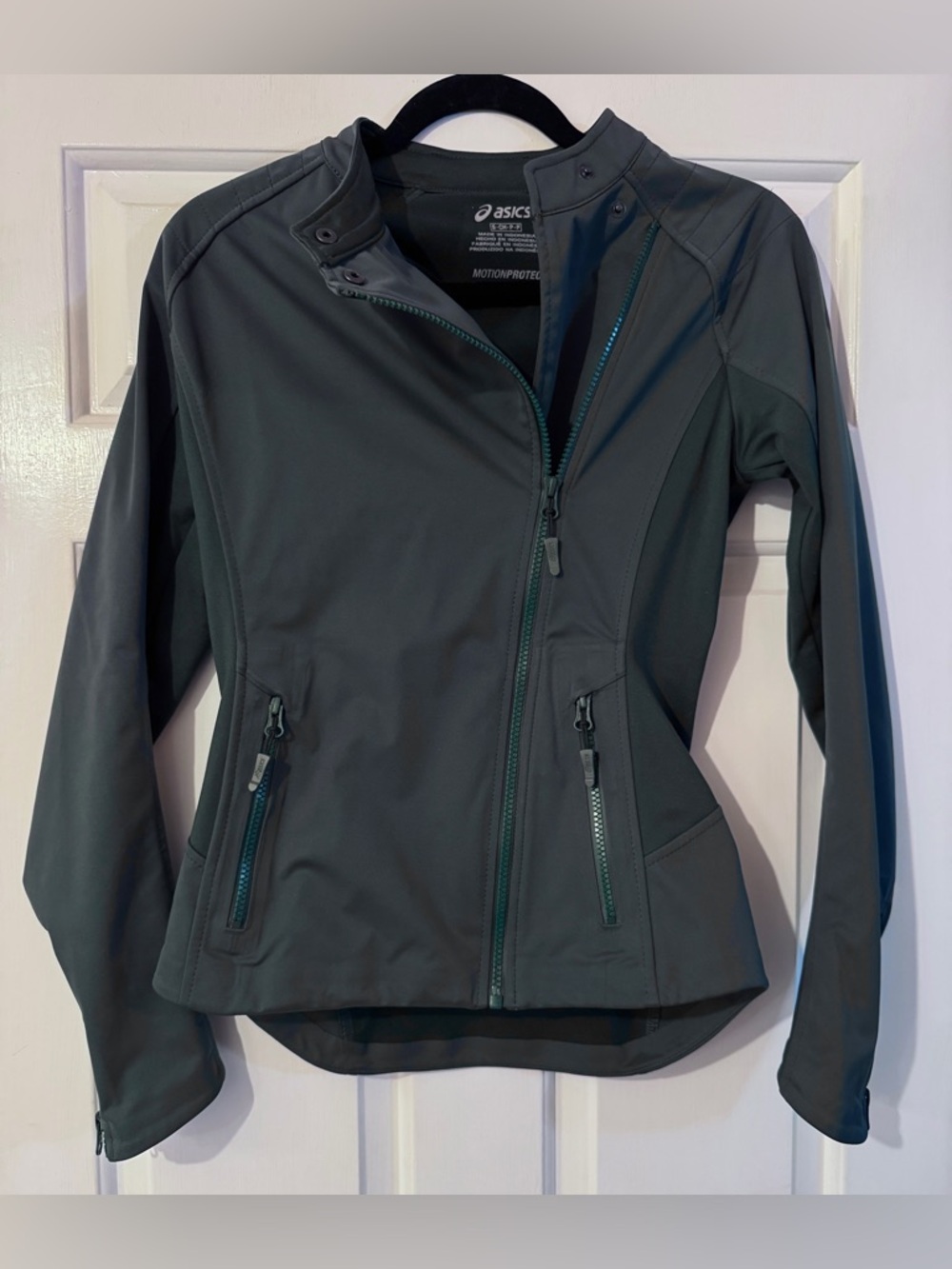 Like New ASICS Women's Forest Green MotionProtect Tech Jacket